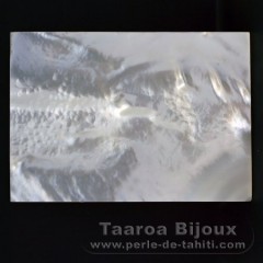 Forma de retngulo em madreprola - 50 x 35 mm