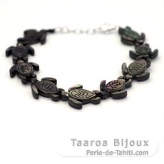 Tahiti madreprola bracelete - Comprimento = 17.5 cm