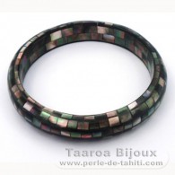 Tahiti madreprola bracelete - Dimetro  = 7 cm