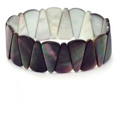 Tahiti madreprola bracelete - Tamanho = 18 cm