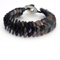 Tahiti madreprola bracelete - Comprimento = 19 cm