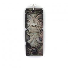 Pingente em madreprola do Tahiti - Tiki