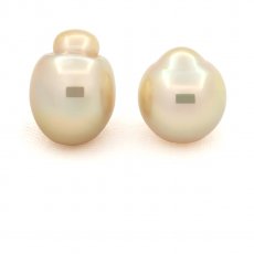 Lotto di 3 Perle Australiane Semi-Barroca C di 12 a 12.1 mm