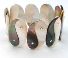 Tahiti madreprola bracelete - Dimetro  = 6 cm
