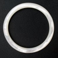 Forma redonda em madreprola - Dimetro de 45 mm