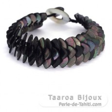 Tahiti madreprola bracelete - Comprimento = 20 cm