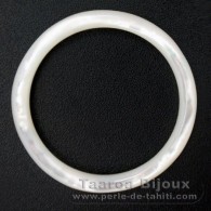 Forma redonda em madreprola - Dimetro de 40 mm